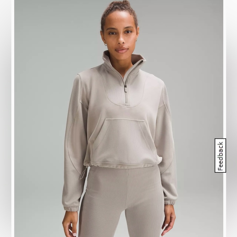 Lululemon Brushed Softstreme Ribbed
Half Zip